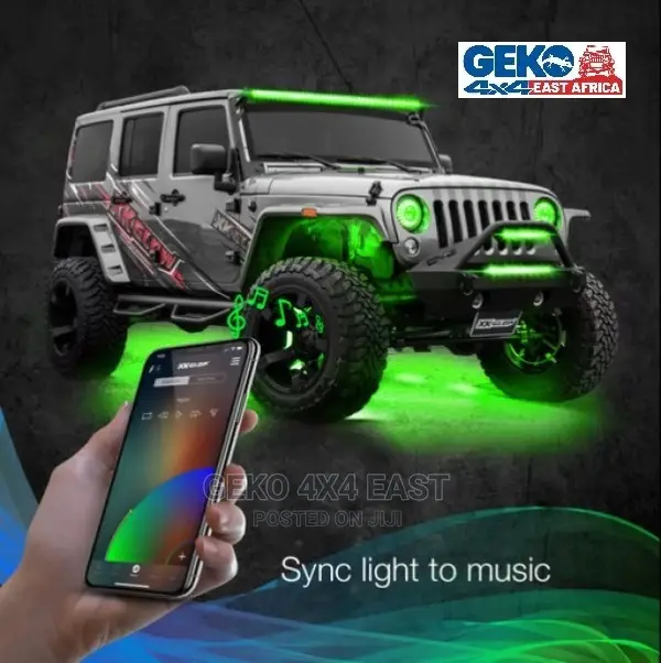 Rock Lights, Multi Color LED Rgb App Contolled