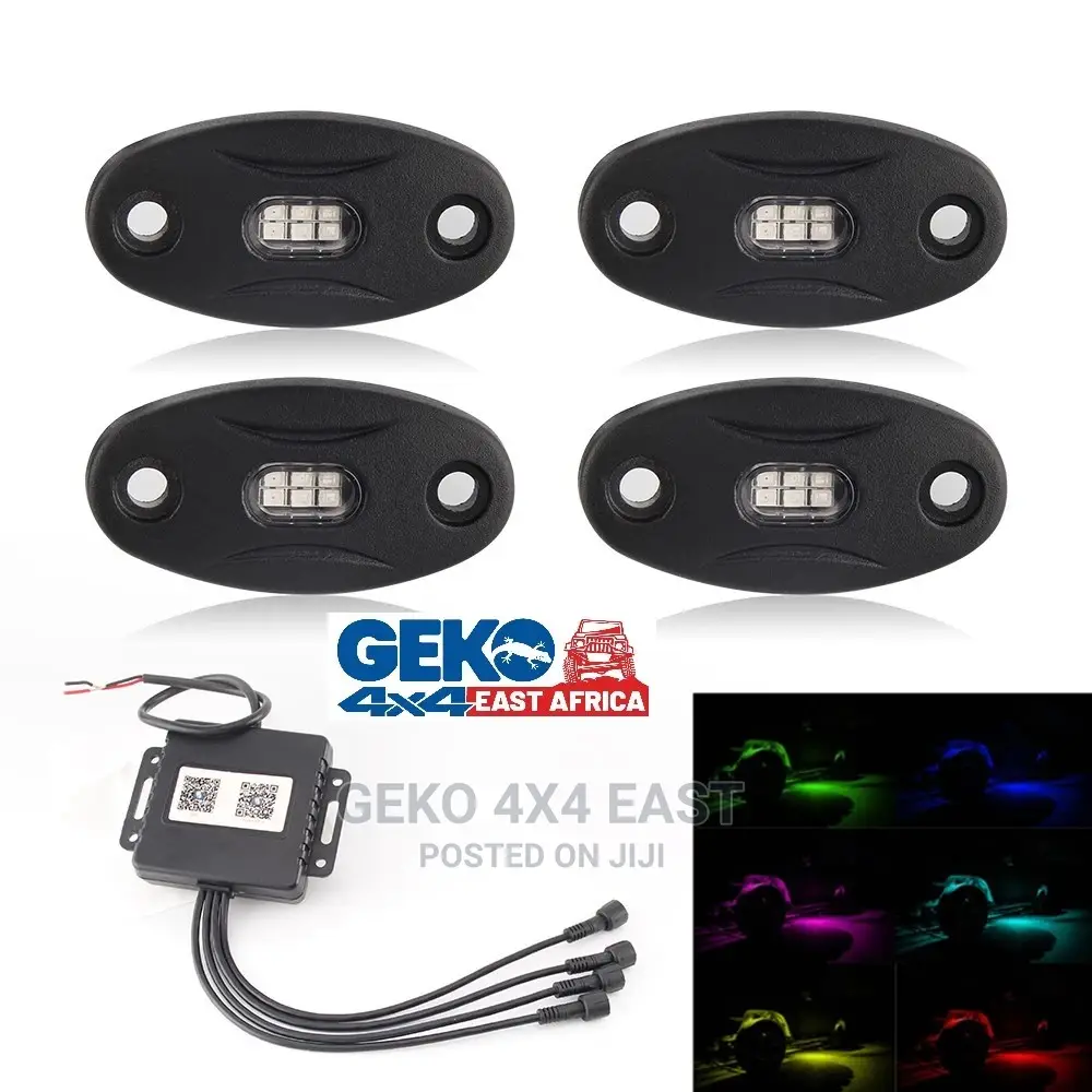 Rock Lights, Multi Color LED Rgb App Contolled