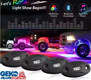 Rock Lights, Multi Color LED Rgb App Contolled