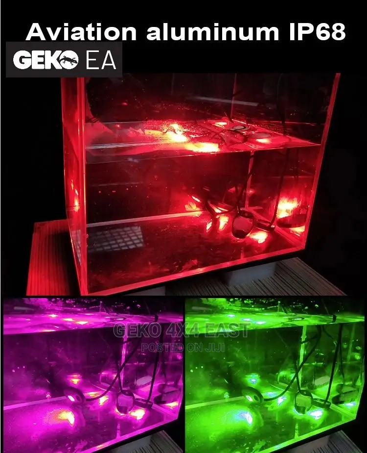 Rock Lights, Multi Color LED Rgb App Contolled