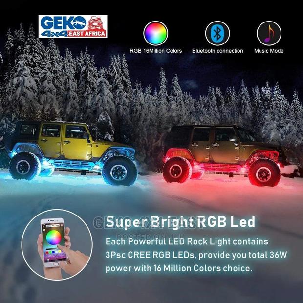 Rock Lights, Multi Color LED Rgb App Contolled - thumbnail 18