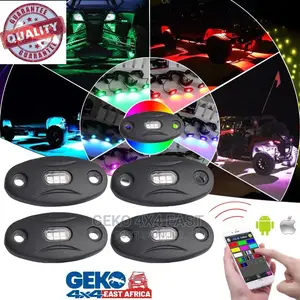 Rock Lights, Multi Color LED Rgb App Contolled