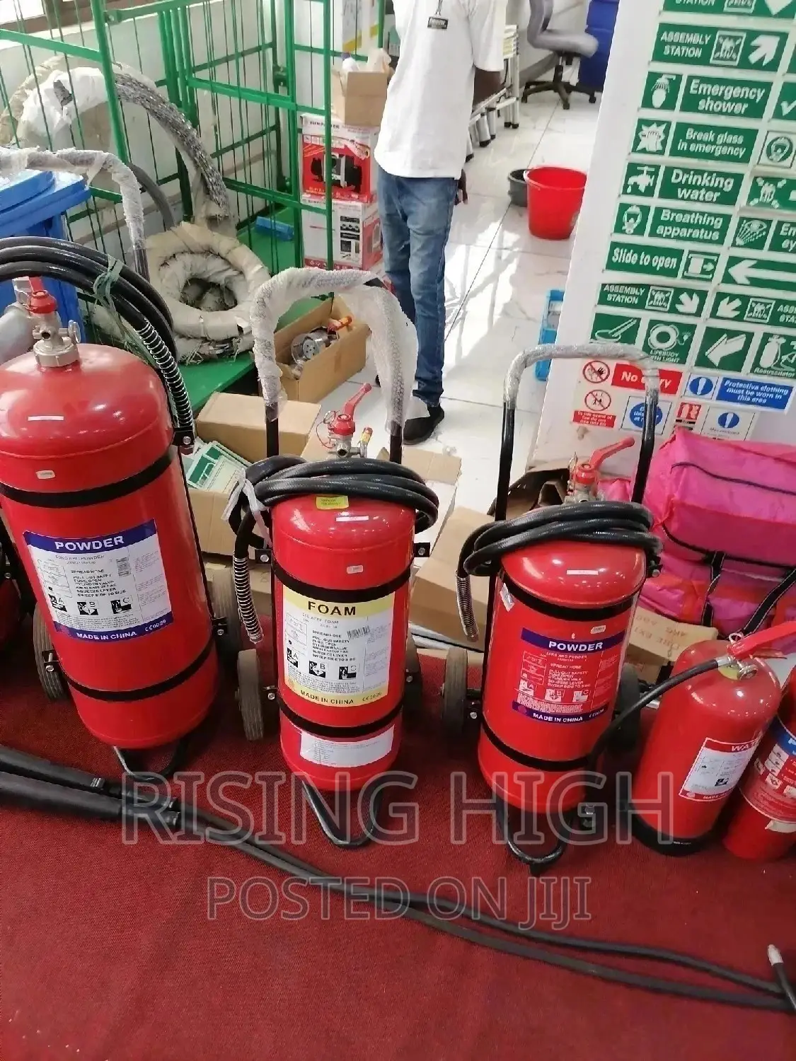 Great Quality 50kgs POWDER Fire Extinguisher