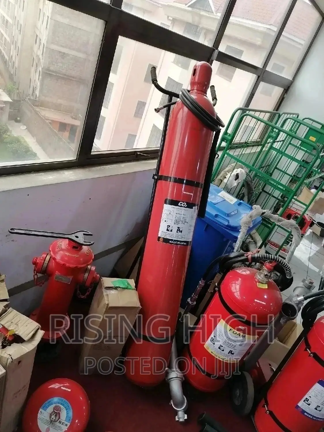 50kgs Carbon Dioxide Fire Extinguisher