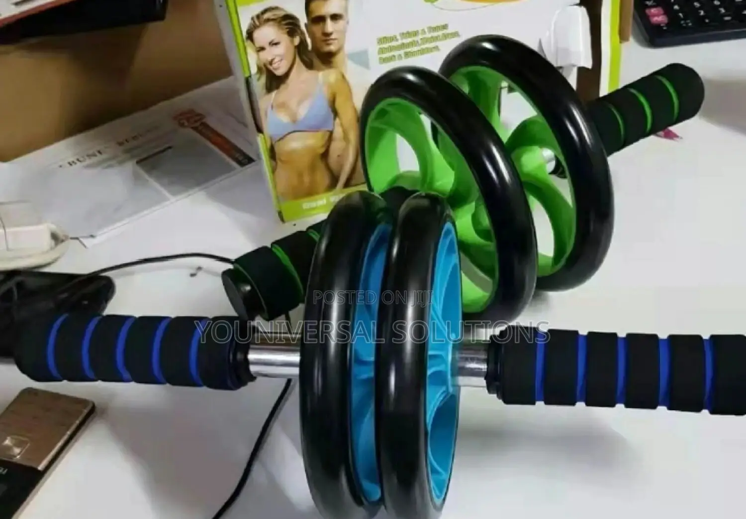 Abs Double Wheel Roller