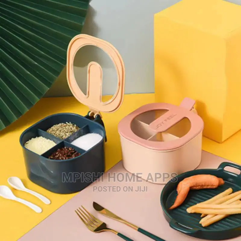 Spice Organizer Box 4 Grids