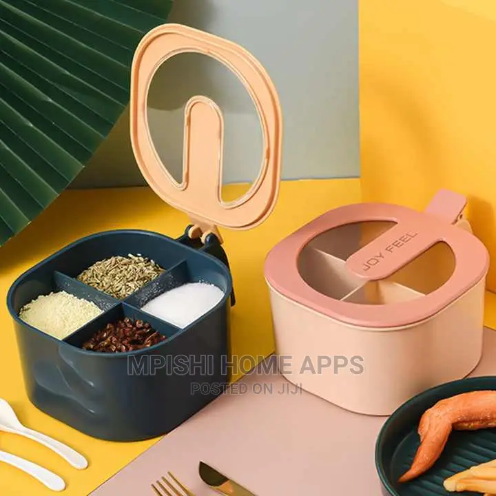 Spice Organizer Box 4 Grids
