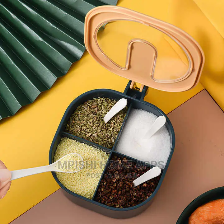 Spice Organizer Box 4 Grids