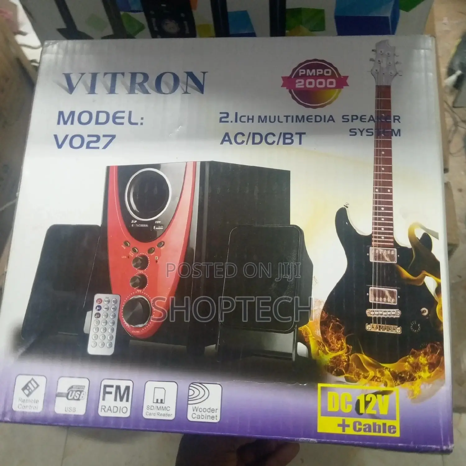 Vitron Model V027 Multimedia Speaker Woofer