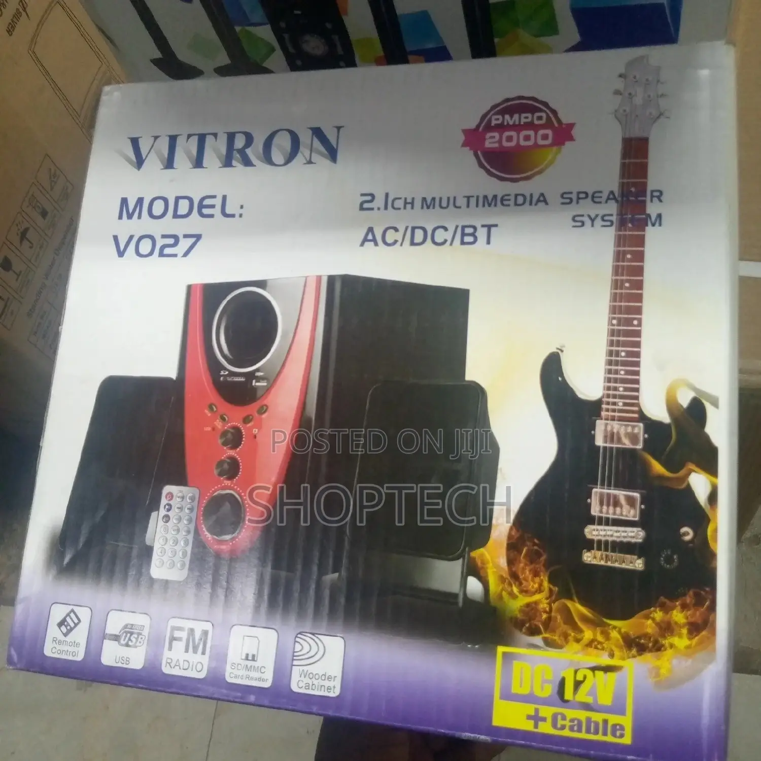 2.1ch Vitron V027 Subwoofer System.