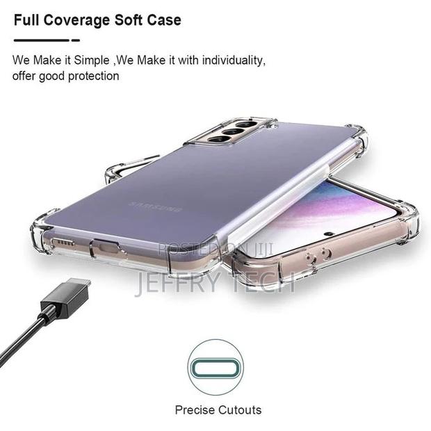 Samsung Galaxy S21+ Plus Anti Shock Transperent Case - thumbnail 3