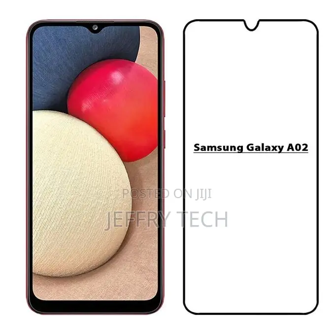 Samsung Galaxy A02 Premium Tempered Glass Screen Protector -