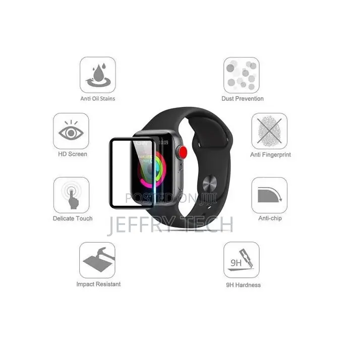 Apple Watch 38mm Tempered Glass Screen Protector