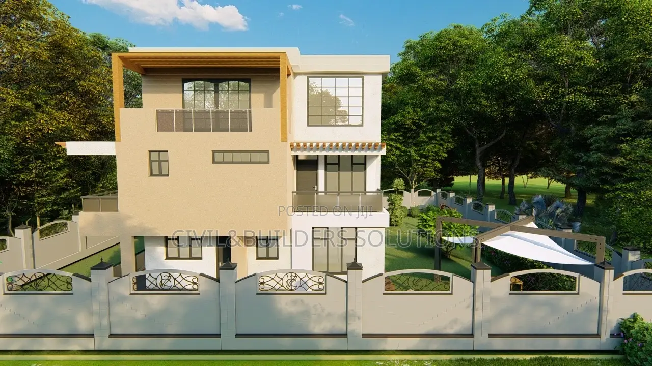 Flat Roof House Design