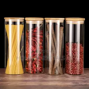 *Long Glass Jar Per Pc