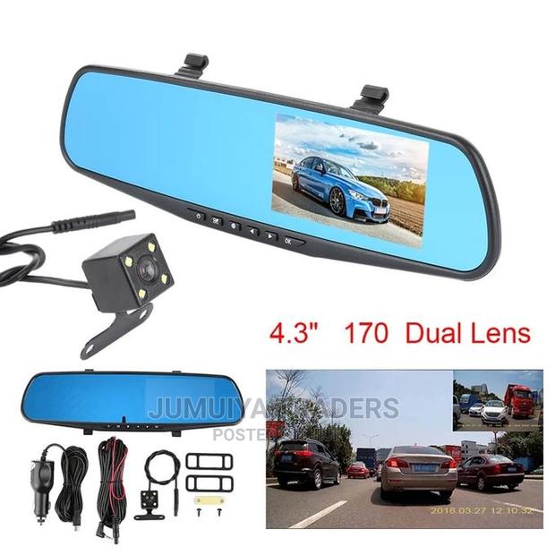 Dashcam - 4.3'' 1080P FHD With Rear Camera + Installation - main view