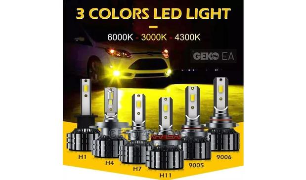 Geko Ea V20 Series Tri Color Fan Cooled Headlight Bulbs - main view