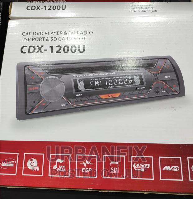 Sony Xplode Car Radio With Bluetooth, Usb, CD, DVD - main view