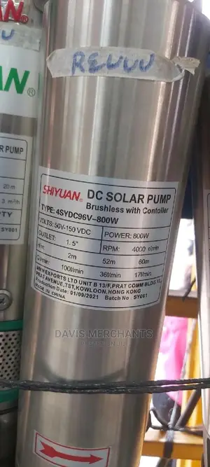 Solar Water Pump With 60M Head