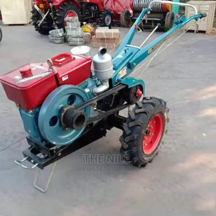 Diesel Walk Tractor With Rotary Tiller