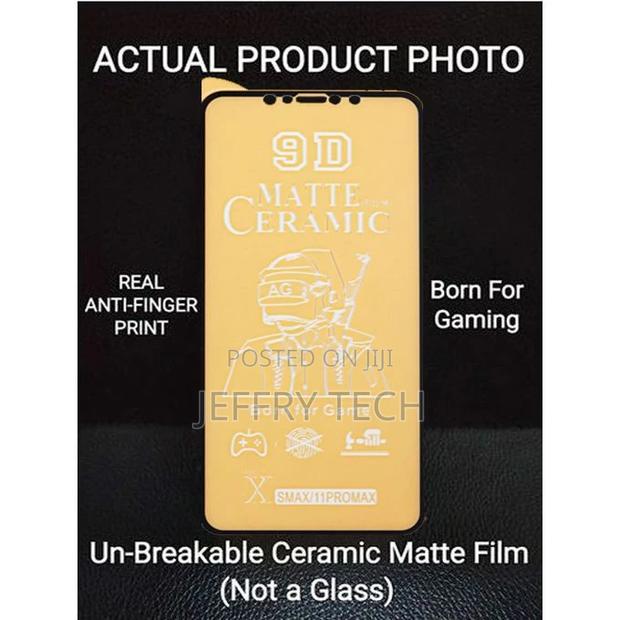 9H Ceramic Anti-Fingerprint Screen Protector iPhone Xs Max / - main view