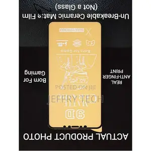 9H Ceramic Anti-Fingerprint Screen Protector iPhone Xs Max /