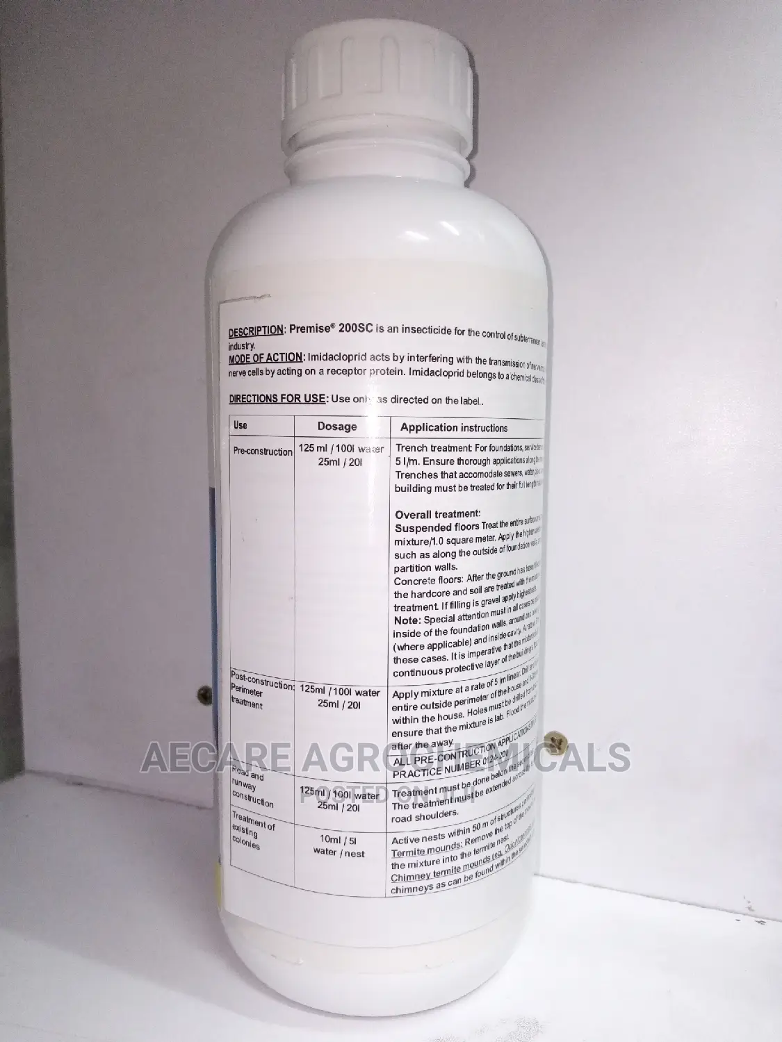 Premise Termicide 200sc 1litre