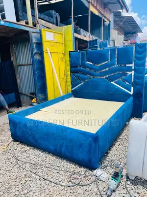 5/6 Mirrored Bed/Fabric Bed/Bed
