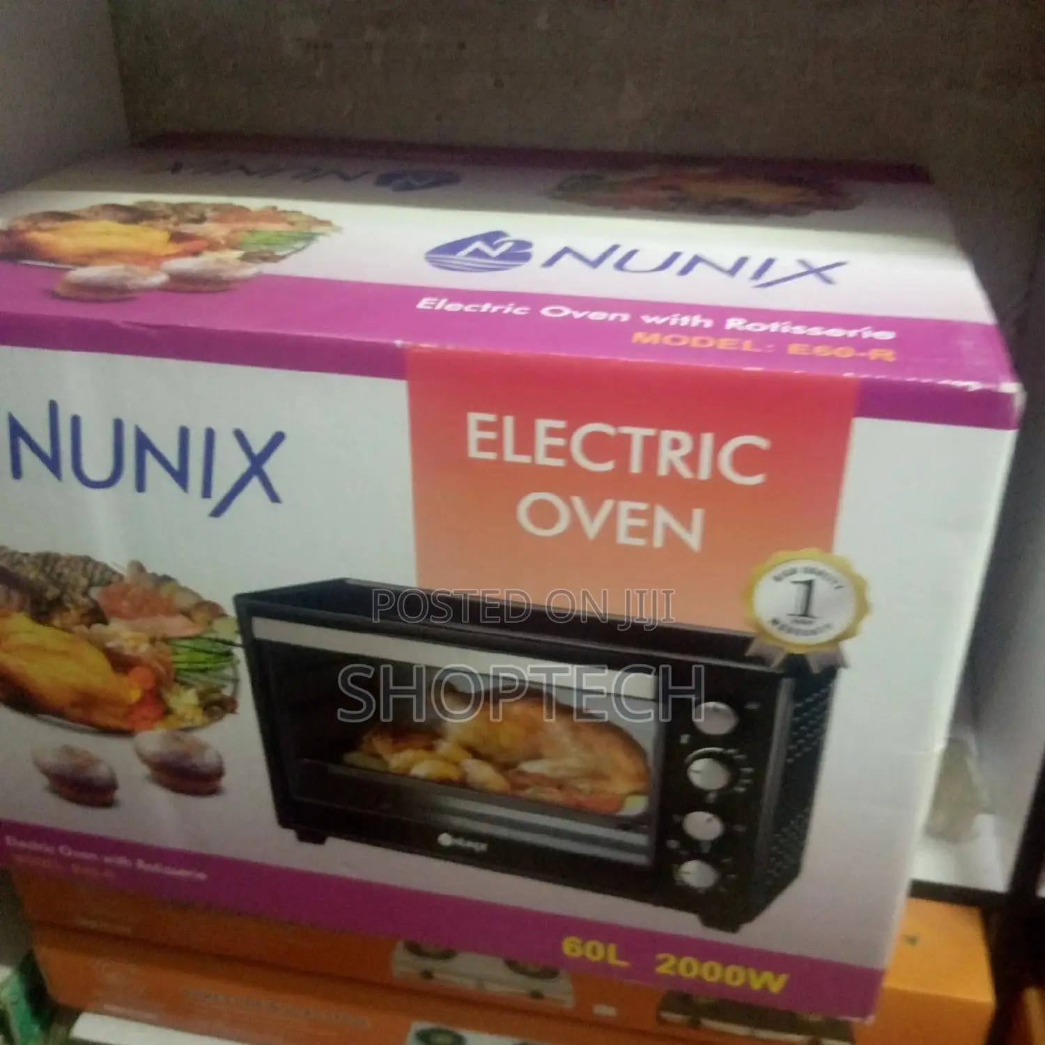 Nunix Electric Oven 60l