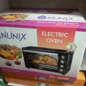 Nunix Electric Oven 60l With Rotisserie