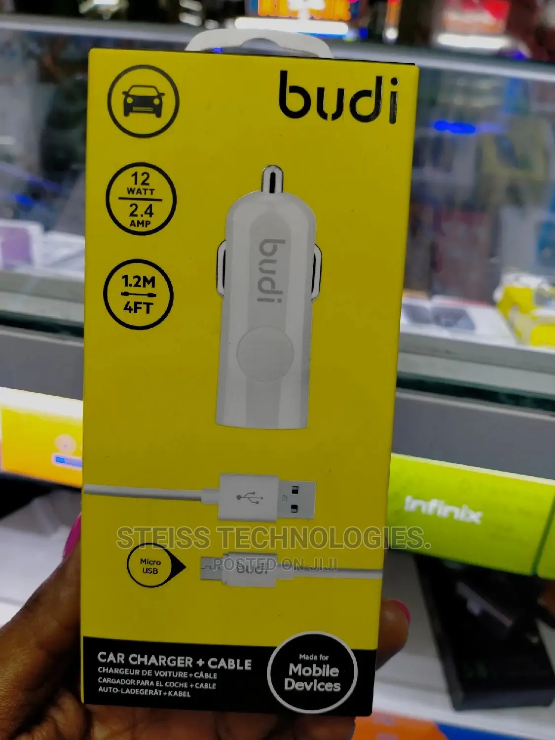 Budi Car Charger.