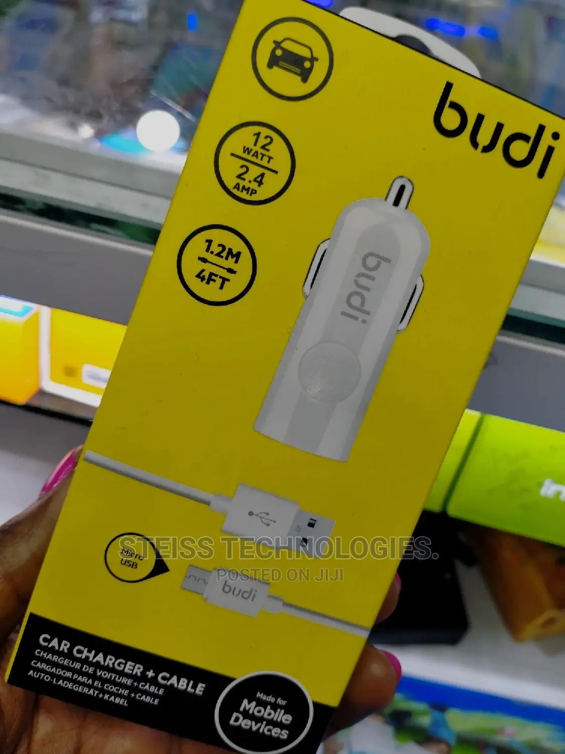 Budi Car Charger.