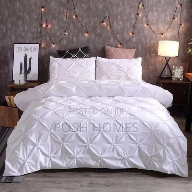 Pinch Pleat Pin Tuck Duvet Cover