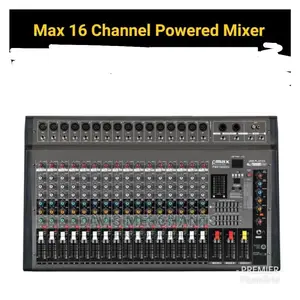Max 16 Channel Powered Mixer