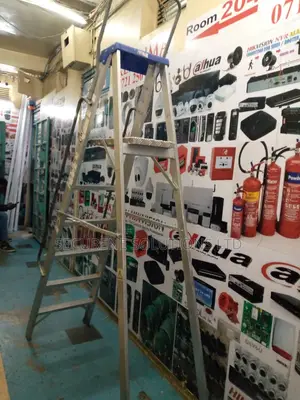 Aluminium Warehouse Platform Ladder 6 Steps