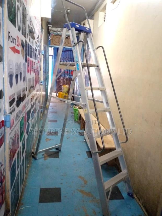 Aluminium Warehouse Platform Ladder 6 Steps - thumbnail 5