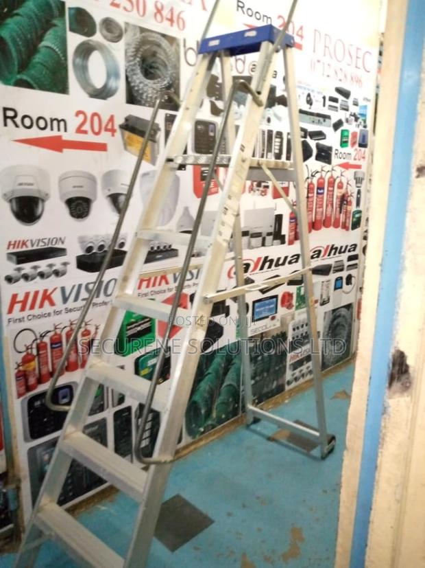 Aluminium Warehouse Platform Ladder 6 Steps - thumbnail 6