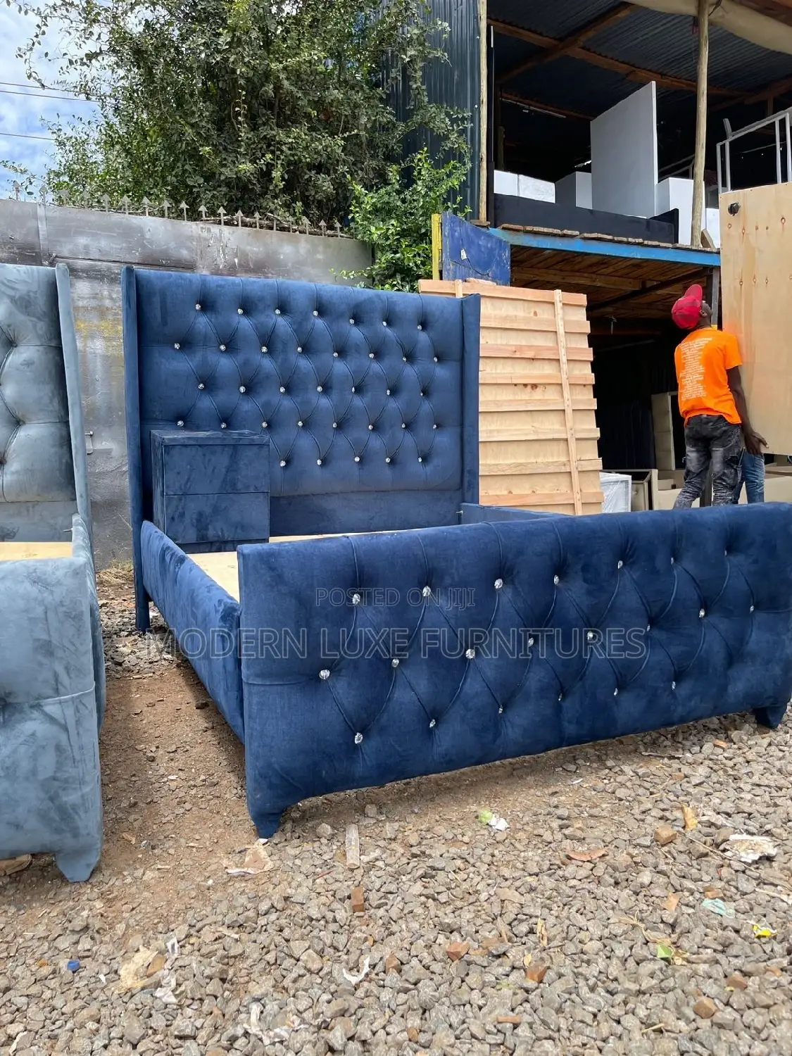 5/6 Bed/ Fabric Bed