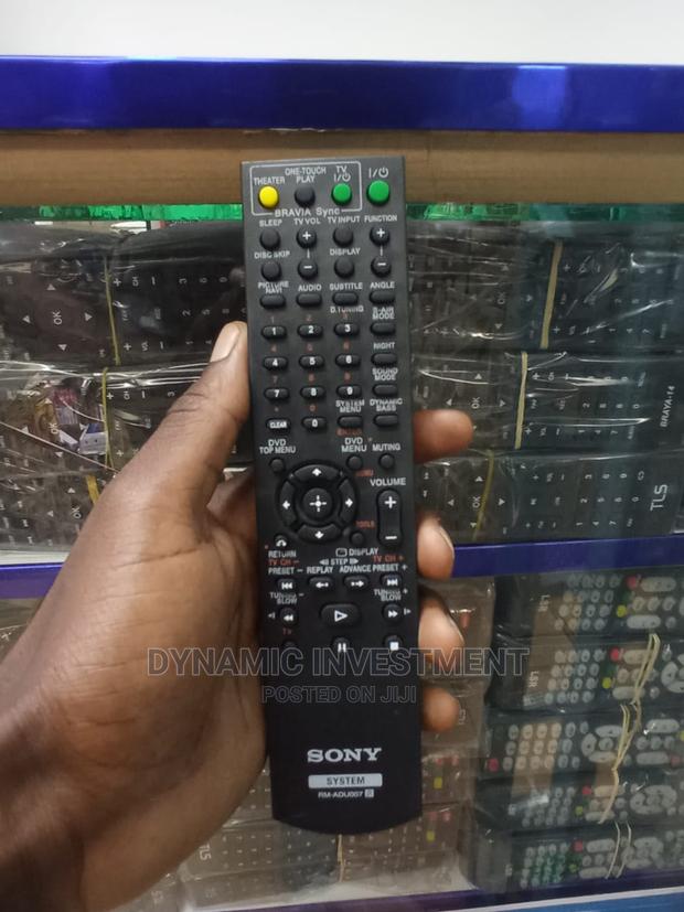 Sony Home Theatre Remote - main view