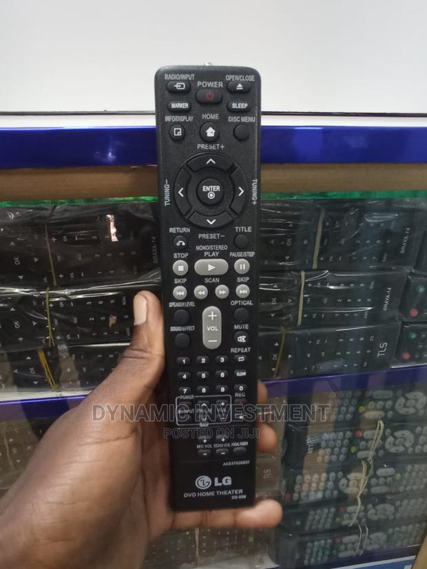 LG Home Theatre Remotes - main view