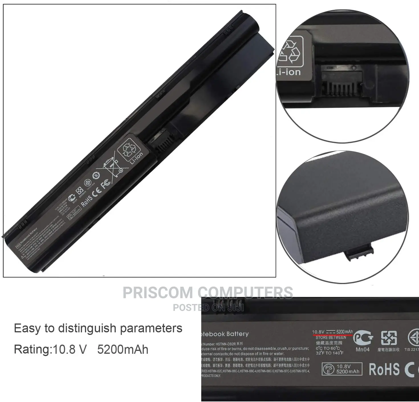 Laptop Battery For Hp,Dell,Lenovo,Toshiba,Acer,Asus Laptops