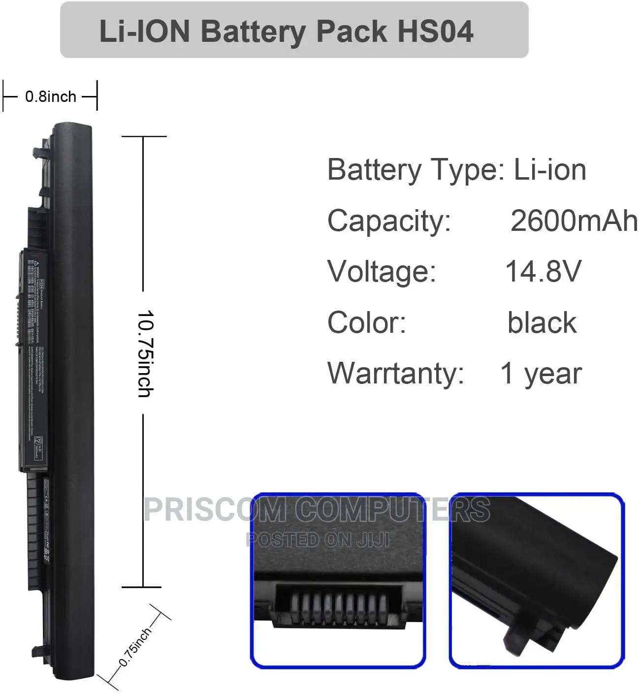 HP Laptop Battery