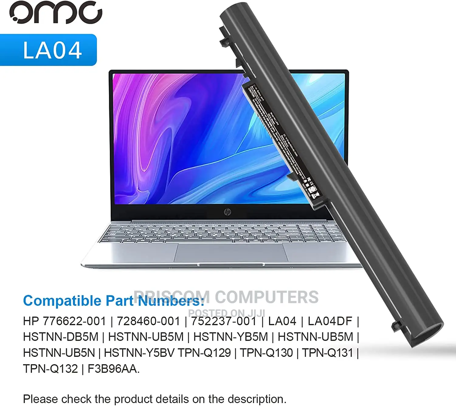 HP Laptop Battery