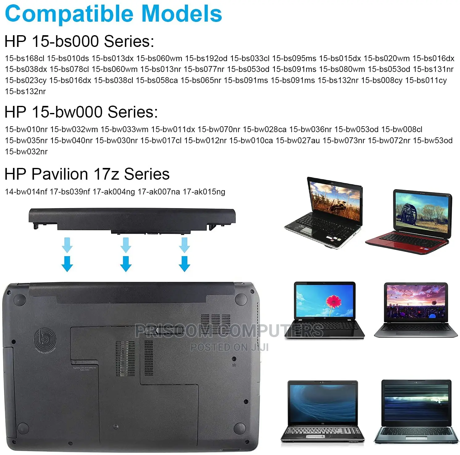 HP Laptop Battery