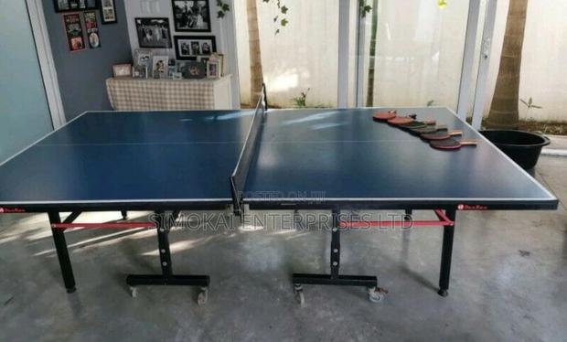 Indoor Table Tennis Table Plus Accessories - main view