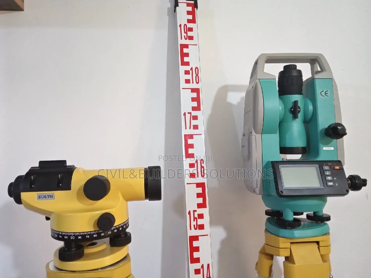 Theodolite And Dumpy Level ( Complete Set)