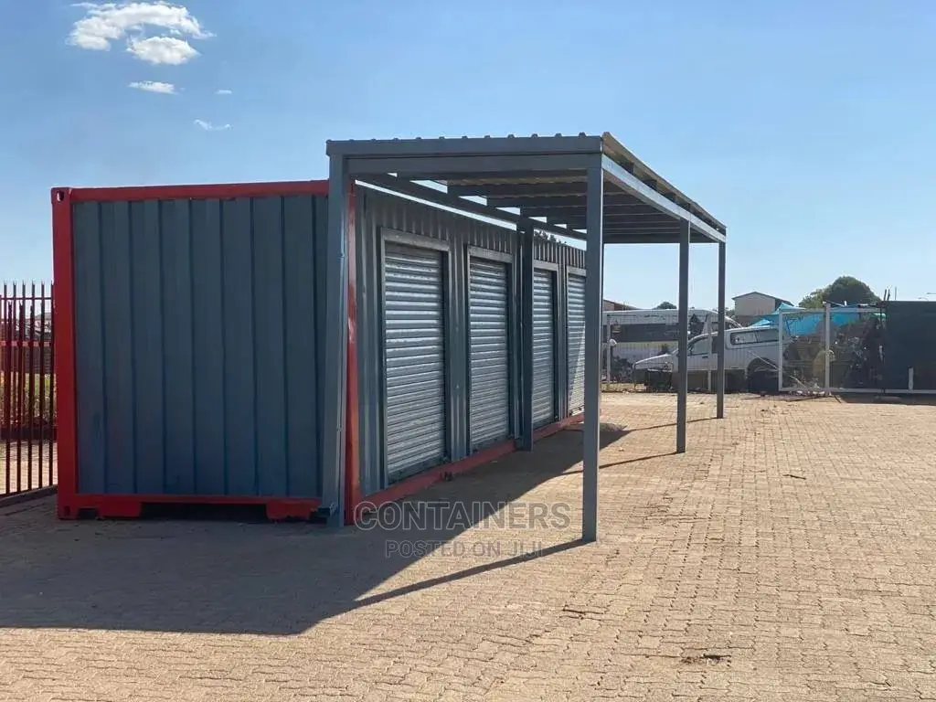 40ft Container Stalls Customized to Clients Specifications