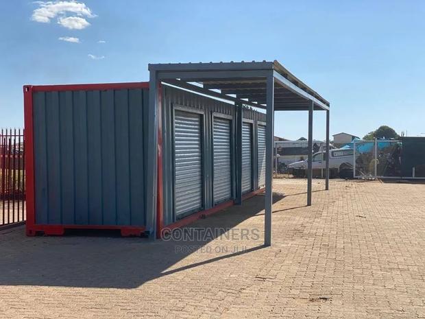 40ft Container Stalls Customized to Clients Specifications - main view
