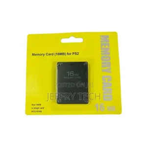 High Quality Ps2 Memory Card New 16mb Black