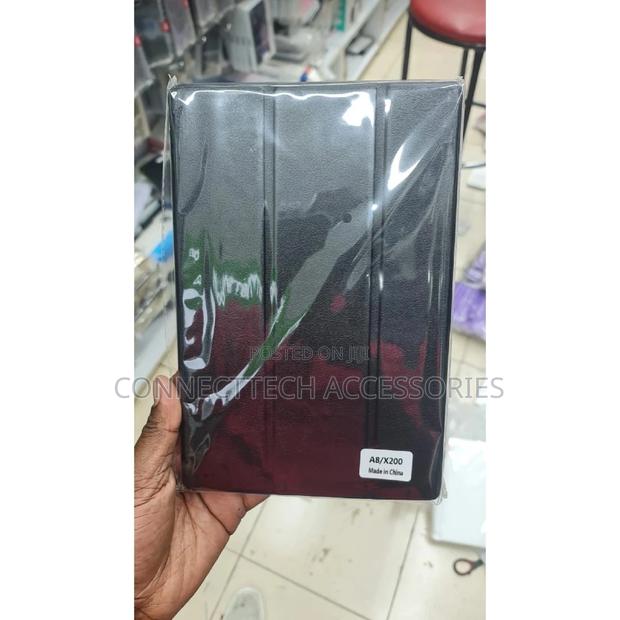 Samsung Tab A8 Leather Flip Case - thumbnail 4